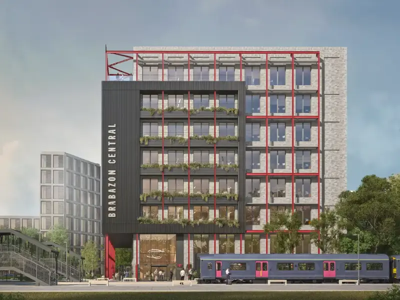 Cgi Hero Station Office And Train Station